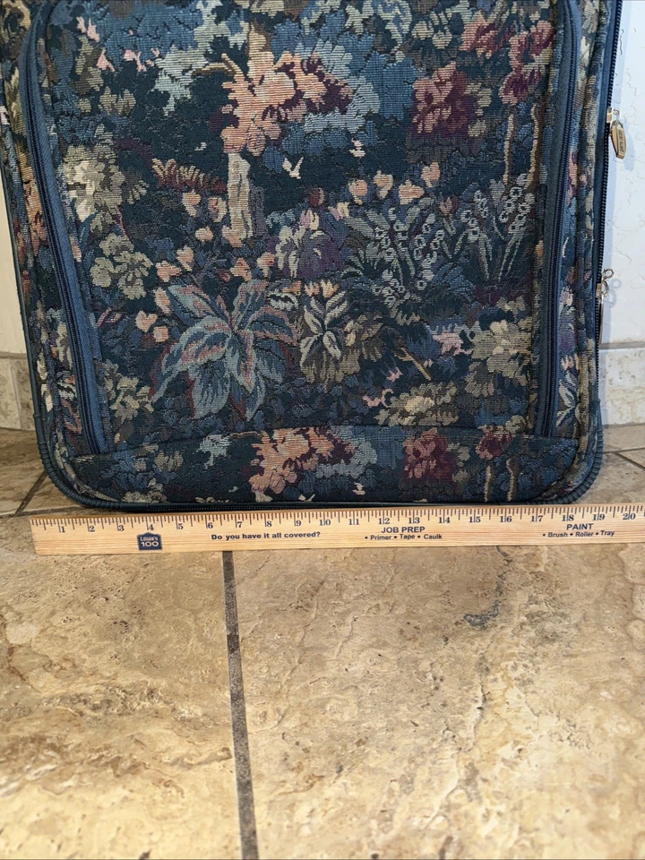 Juego de 3 maletas Pierre Cardin con estampado de flores Foto 3 de 4