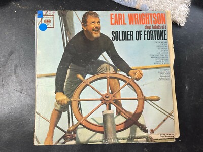 Earl Wrightson Sings Ballads of a Soldier of Fortune NM LP 