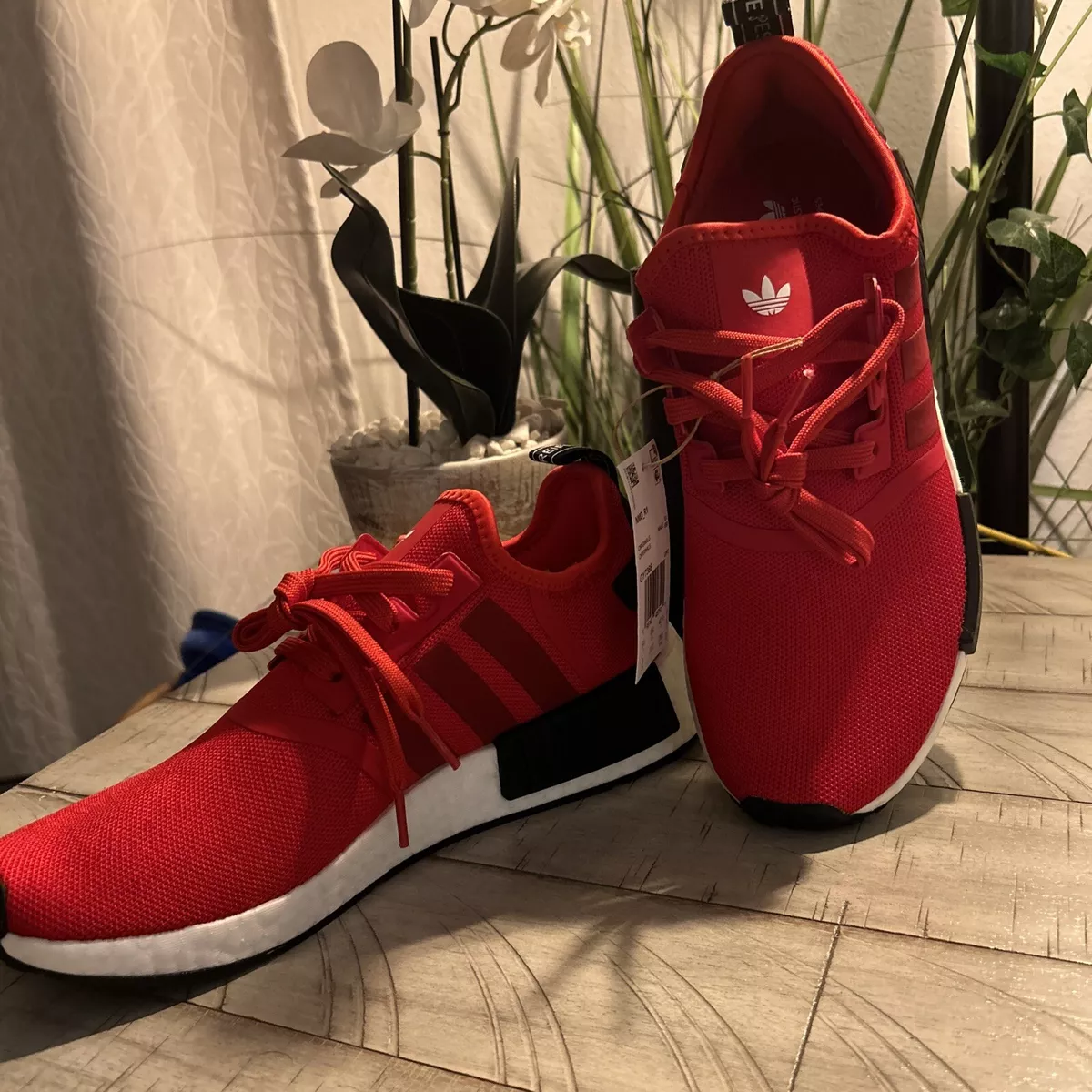 Adidas shoes red color sale