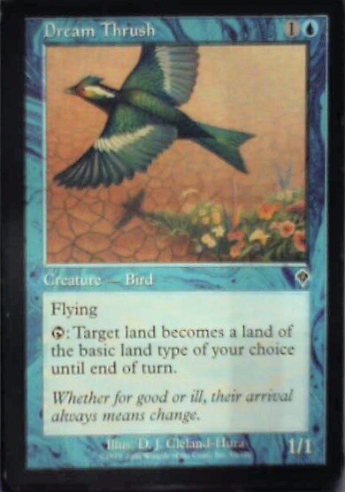 Dream Thrush - Invasion: #53, Magic: The Gathering Lp R96