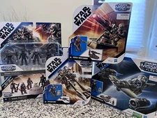 NEW STAR WARS MISSION FLEET N1-STARFIGHTER SPEEDER BIKE BAD BATH FIGURES CANNON