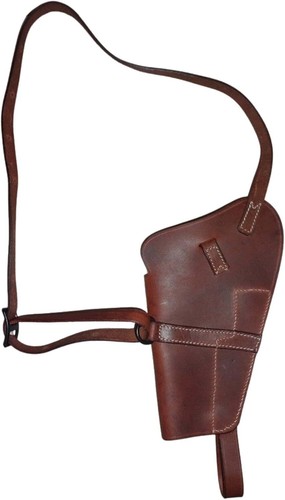 WWI WWII M3 Leather Shoulder Holster | Fits .45 .38 ACP 1911 Colt Style - Picture 12 of 29