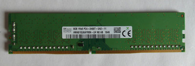 8GB SK Hynix DDR4 PC-Ram / 8GB 1Rx8 PC4-2400T-UA2-11 / HMA81GU6AFR8N-UH N0 AB