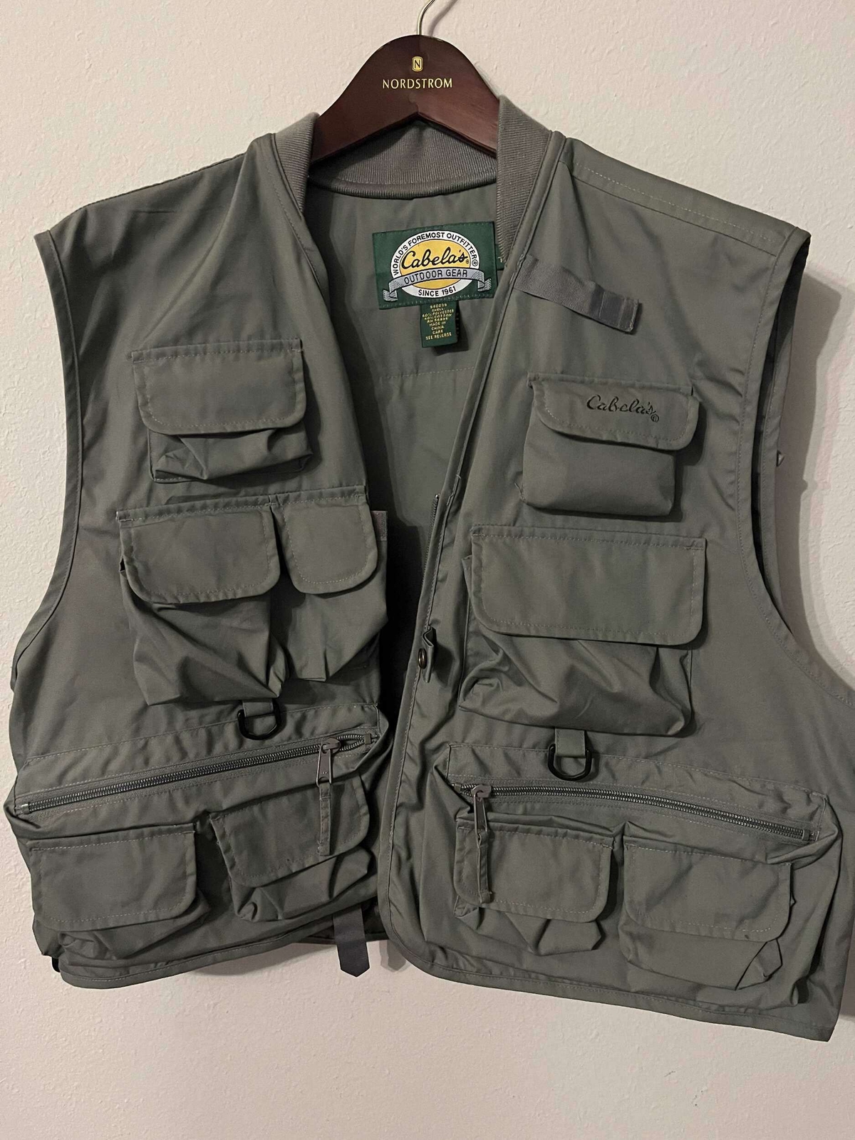 Cabela's Outdoor Gear Fly Fishing VestSize LargeSaveEZ eBay