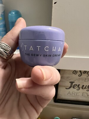 Tatcha- The Dewy Skin Cream-Replenishing Japanese Purple Rice For Dry Skin .34oz