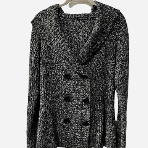 Carol Rose Women's Medium Button Front 