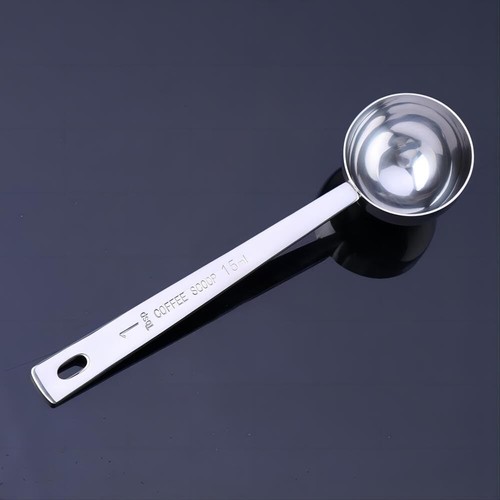 Cuchara medidora de acero inoxidable de 1 cucharada de café para té de azúcar en polvo - Imagen 4 de 7
