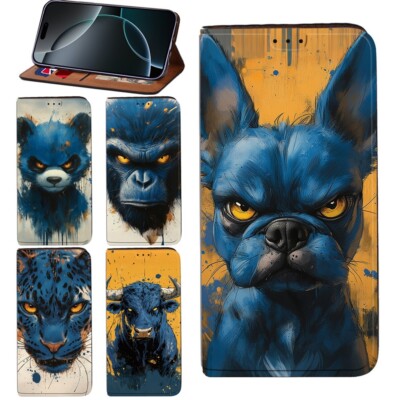 Handy Brieftasche Ständer Cover Case passt Motorola Moto E13/E20/E30/E40/G10/G13/G14