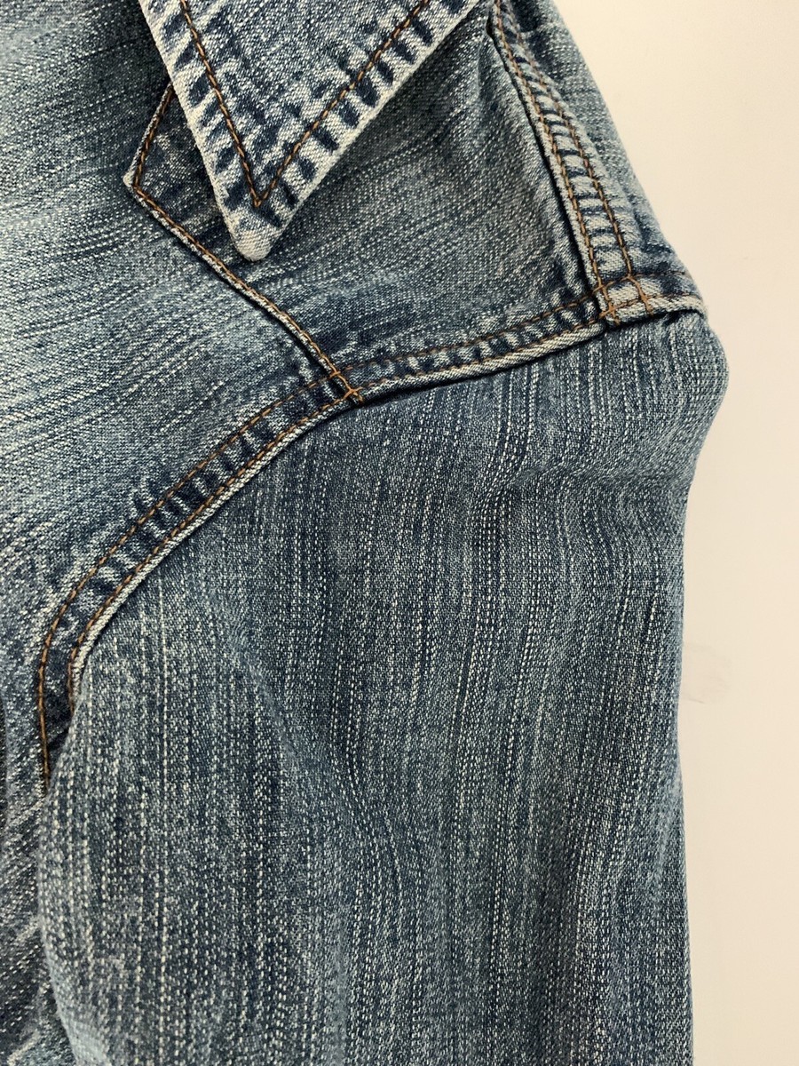 Lucky Brand Denim Shirt Für Mädchen – Button-Down Hemd Aus Weichem Denim, Vielseitig Kombinierbar