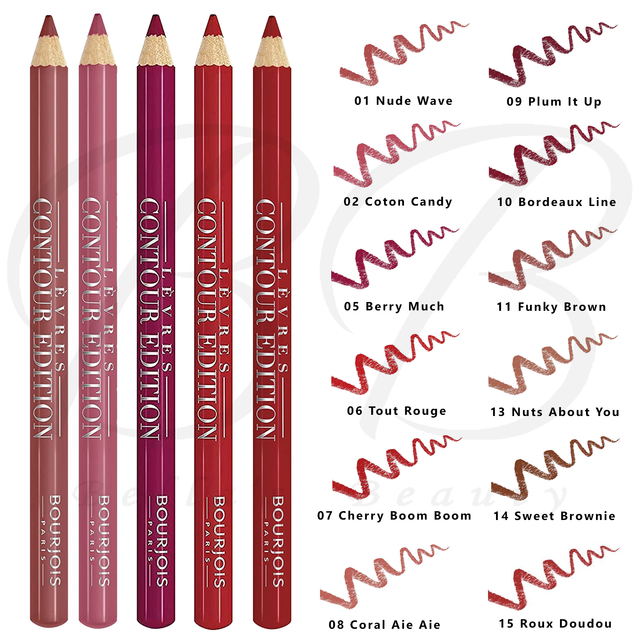 Crayon Contour Des Lèvres Bourjois Contour Edition - 04 Chaud Comme La Fraise, Teinte Rose