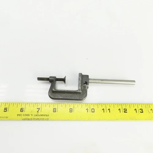 Starrett 5/16" OD x 3" L Post & 1-1/4" Clamp For Dial Indicator