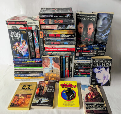 CHOOSE A BOOK LOT: TV & Movie Tie In Novelization Mass & Trade Paperback Books
