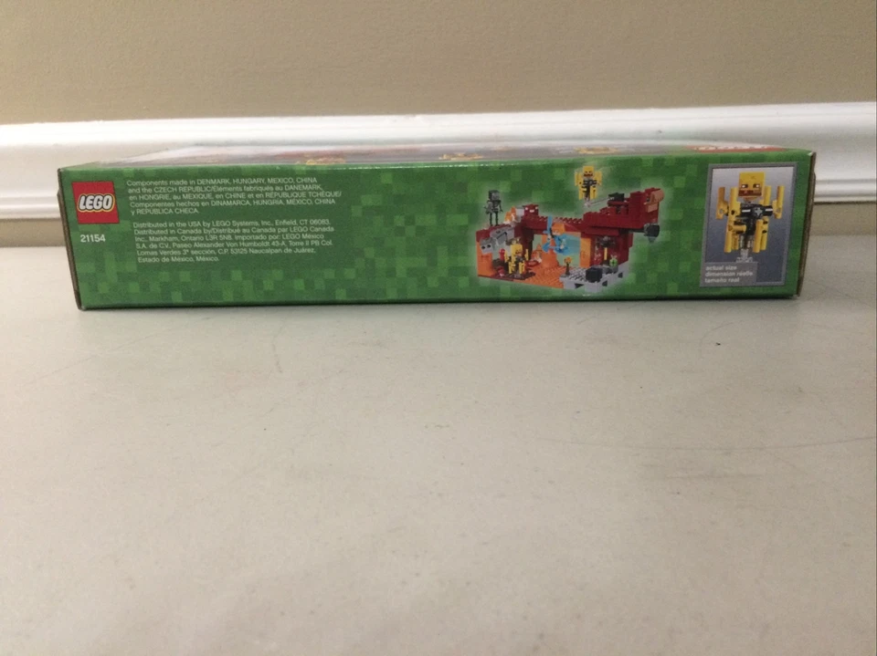 LEGO Minecraft 21154 The Blaze Bridge New Factory Sealed - Image 3 of 4
