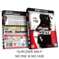 Law Abiding Citizen 4K Ultra Bluray Slipcover Only Custom Handmade NO DISC 