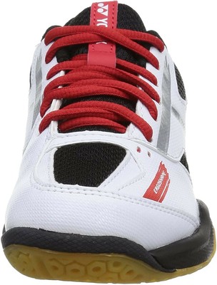 YONEX POWER CUSHION 670 SHB670 114 Width 3E Badminton White Red | eBay