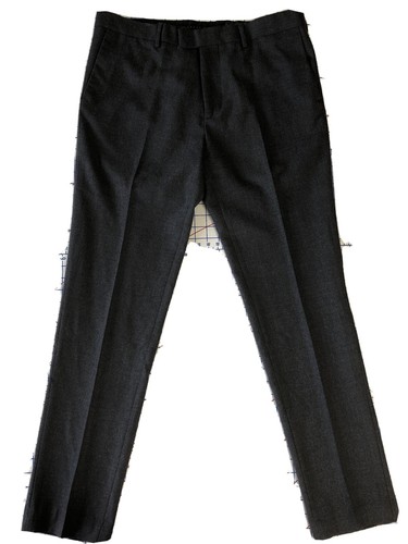 H\u0026M 38R Wool Pants Grey | eBay