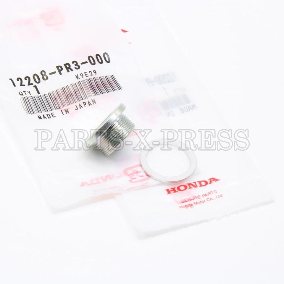 NUEVO FABRICANTE ORIGINAL HONDA PRELUDE ACURA NSX PUERTO DE REFRIGERANTE ENCHUFE DE EXPANSIÓN Y JUEGO DE LAVADORA Foto 4 de 4