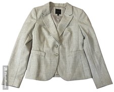 The Limited Collection Jacket Womens 4 Beige Blazer Career 2 Button