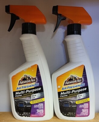 2 Armor All 17951 Car Multi-Purpose Air Freshening Auto Cleaner Spray 16 oz 
