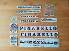 Pinarello Super Record Special Black Red Edge Compatible Sticker Kit