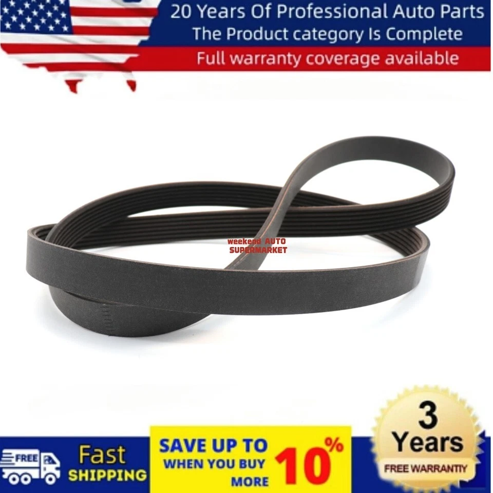 Correa de transmisión Serpentine OEM para Honda Accord 2013-2017 Honda Corstour 2013-2015 Foto 3 de 4