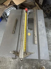 Vintage Darra James Table Saw Fence 20” Table