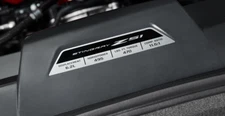 2025 Chevrolet Corvette Engine Specification Plaque For Z51 Package Models GM
