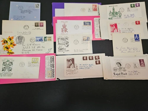 Canada First day cover lot of 39 1954-1973