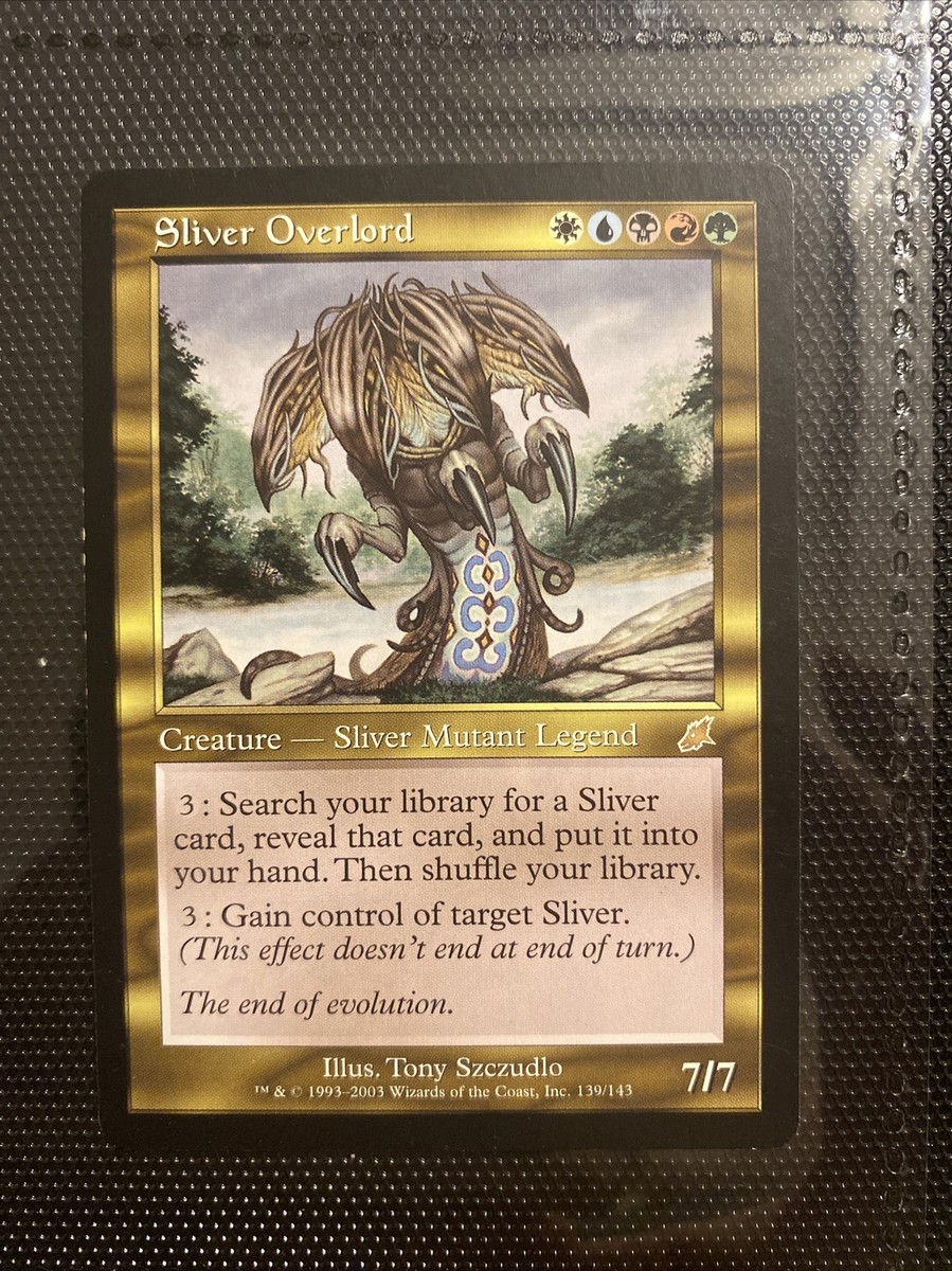 Sliver Overlord - MTG - Scourge - VLP/EX | eBay