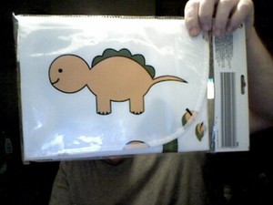 dinosaur changing mat