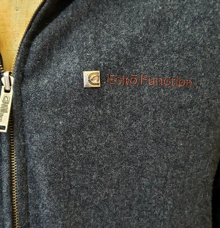 RARE Mens ECKO FUNCTION Reversible Wool Down Heav… - image 8