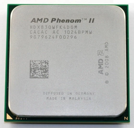AMD Phenom II X4 830 Quad Core Processor 2.8 GHz, Socket AM2+/AM3, 95W CPU  - Image 4 of 4