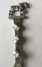 Busch Gardens Anheuser Pewter Vintage Souvenir Spoon Collectible