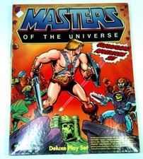 Master of the Universe Deluxe Colorforms Adventure Play Set He-Man Rare MOTU VTG