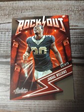 Jamall Williams 2023 Absolute Rock Out Insert
