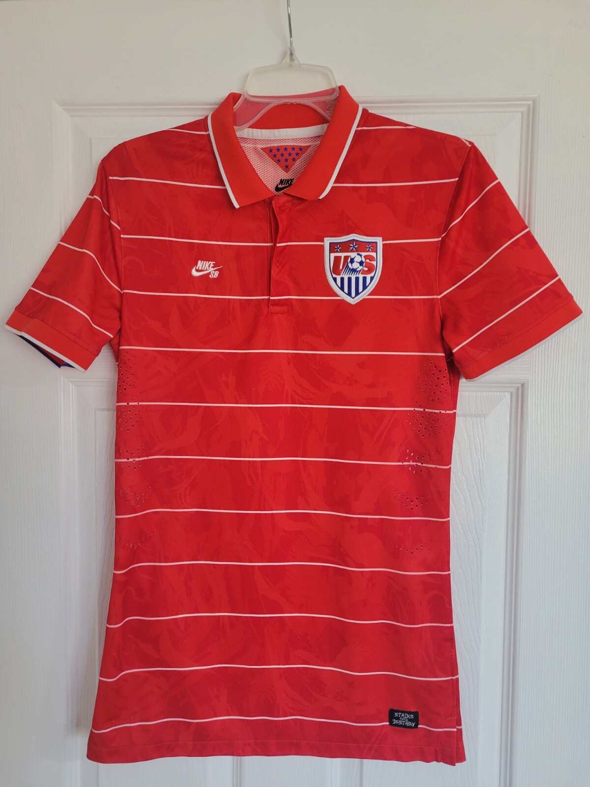 Nike SB USA US Soccer USMNT Special Edition 2014 World Cup Jersey Size S