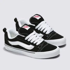 VANS KNU SKOOL BLACK/WHITE SHOE