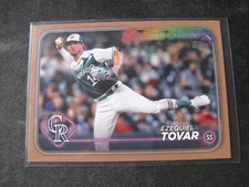 EZEQUIEL TOVAR 2024 Topps Series 2 GOLD #565 COLORADO ROCKIES Mint 1059/2024