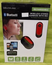 soundlogic xt rechargeable true wireless earbuds