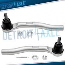 Front Outer Tie Rod Ends Set for 2009 2010 2011 2012 2013 2014 Honda Fit Insight