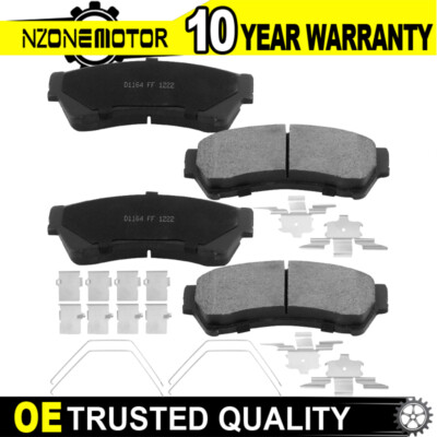 Front Ceramic Brake Pads For Ford FUSION LINCOLN MKZ MAZDA 6 MERCURY  2006-12