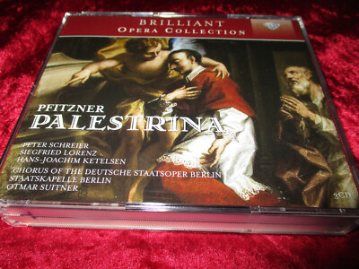 3-CD-Box--H.Pfitzner--PALESTRINA--Peter Schreier--Otmar Suitner--Neuwertig--!--