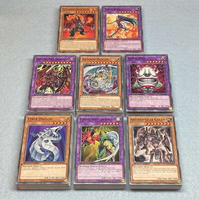Yugioh GX Duel Academy Deck Set Jaden Zane Jesse Crowler Chazz