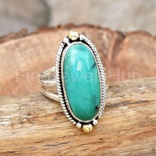 Turquoise Silver Ring, 925 Sterling Silver Ring, Women's Band Ring Handmade Ring