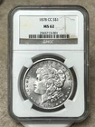 1878-CC Morgan Dollar - VAM-9 - MS62 - NGC - Deep Luster