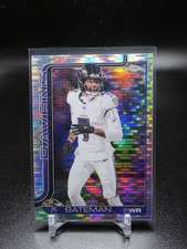 2025 Topps Chrome - Rashod Bateman #21 Pulsar Refractor