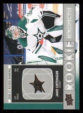 2021-22 Upper Deck Rookie Retrospective Jake Oettinger Dallas Stars #RR-4