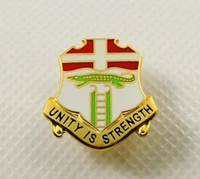 🌟US Military Army 6th Infantry Regiment DUI Unit Crest Small 3/4" Pin