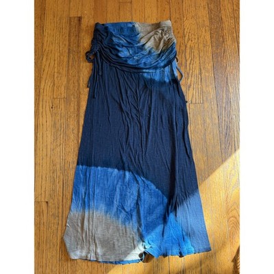 blue tie dye ruched dress Unique Grey Blue Off-the-Shoulder Long Prom Dresses, Wedding Dresses, SW363 main image 1
