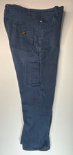 Carhartt Work Pants 38x30 Blue Rugged Flex Utility Stretch Mens